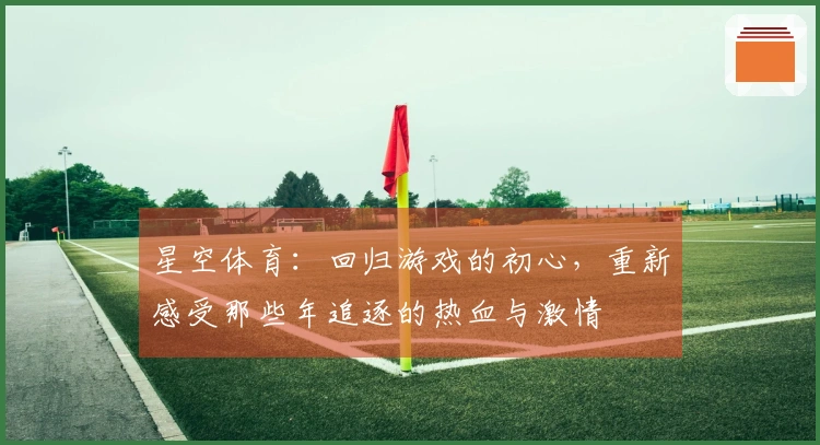 星空体育：回归游戏的初心，重新感受那些年追逐的热血与激情