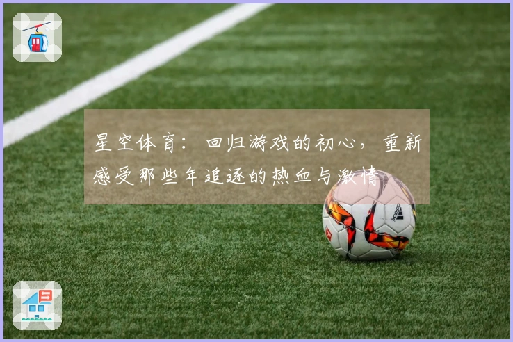 星空体育：回归游戏的初心，重新感受那些年追逐的热血与激情