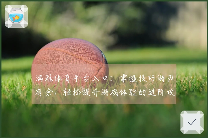 满冠体育平台入口：掌握技巧游刃有余，轻松提升游戏体验的进阶攻略